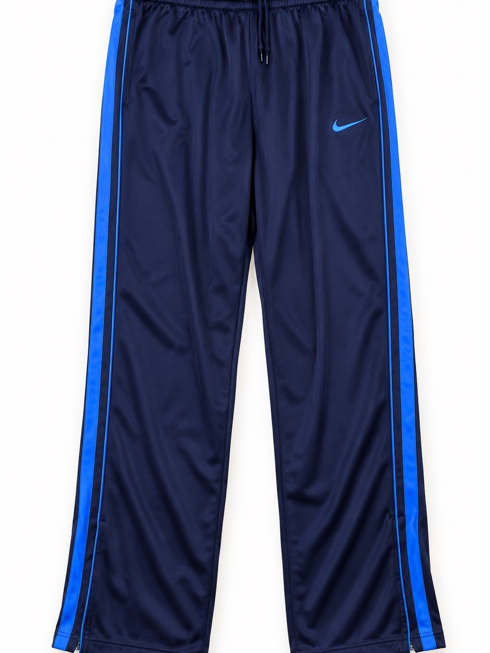 Nike Basketball Track Pants Navy Blue Men’s L Blue Stripe